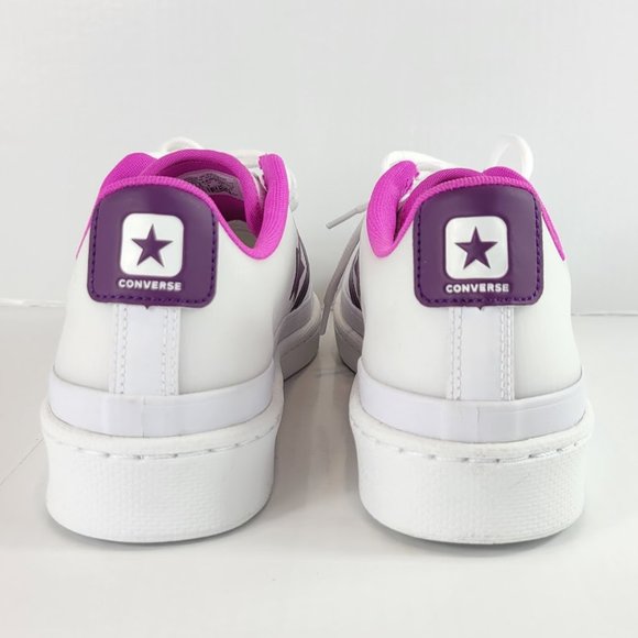 CONVERSE UNISEX pro leather sneakers Sz 10 - Picture 8 of 9